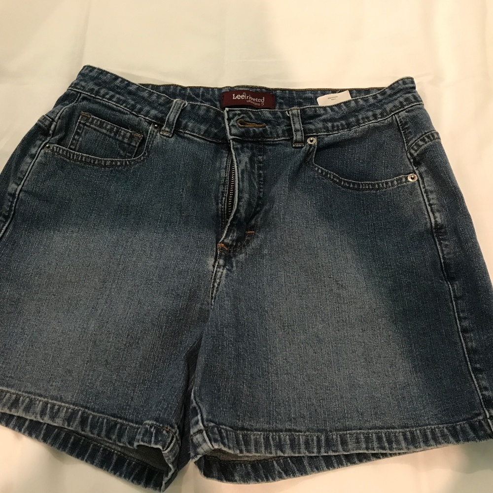 Lee Riveted Jean Shorts